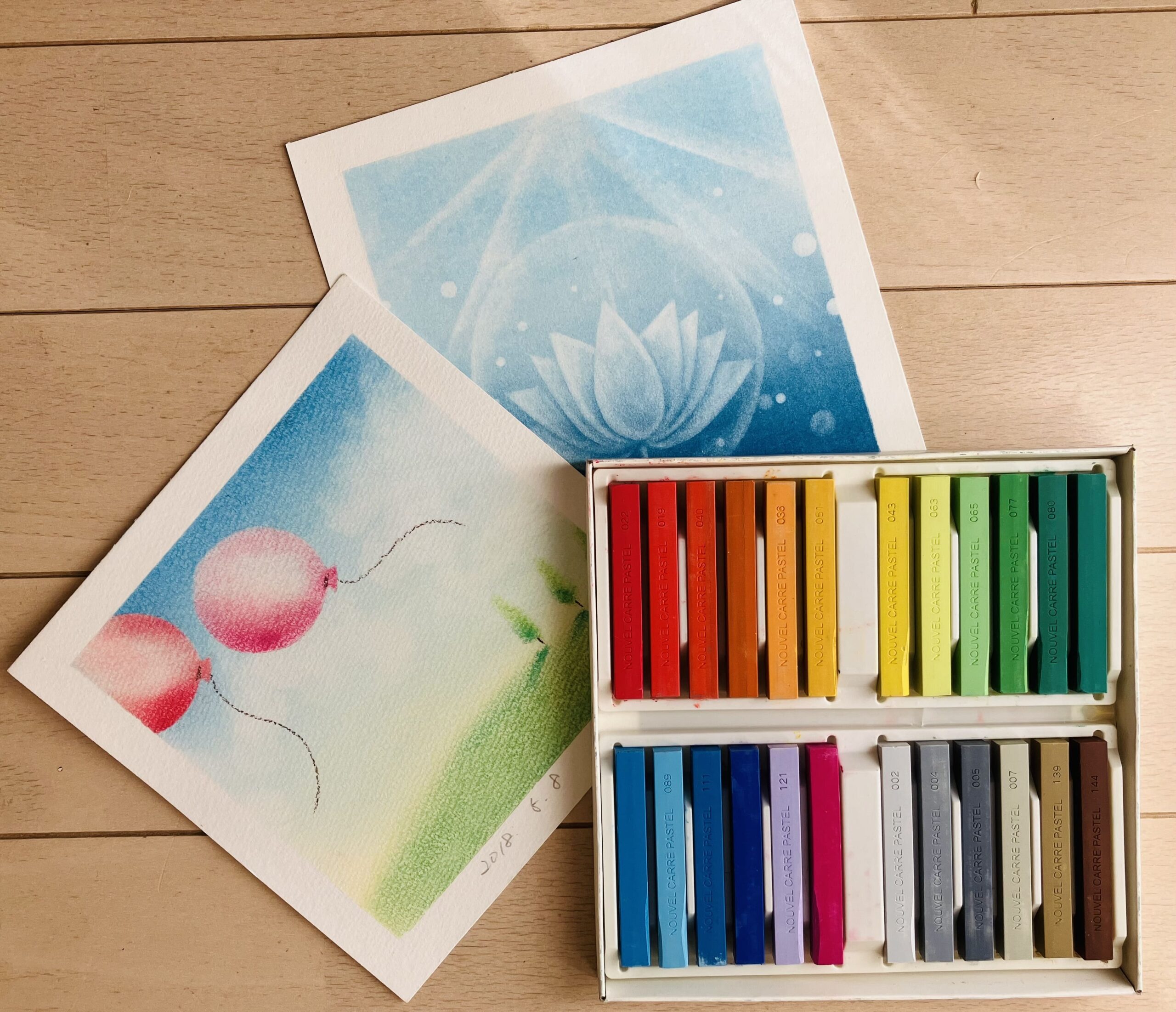 世界にひとつのイニシャルパステルアート【モノマチ2026ワークショップ】