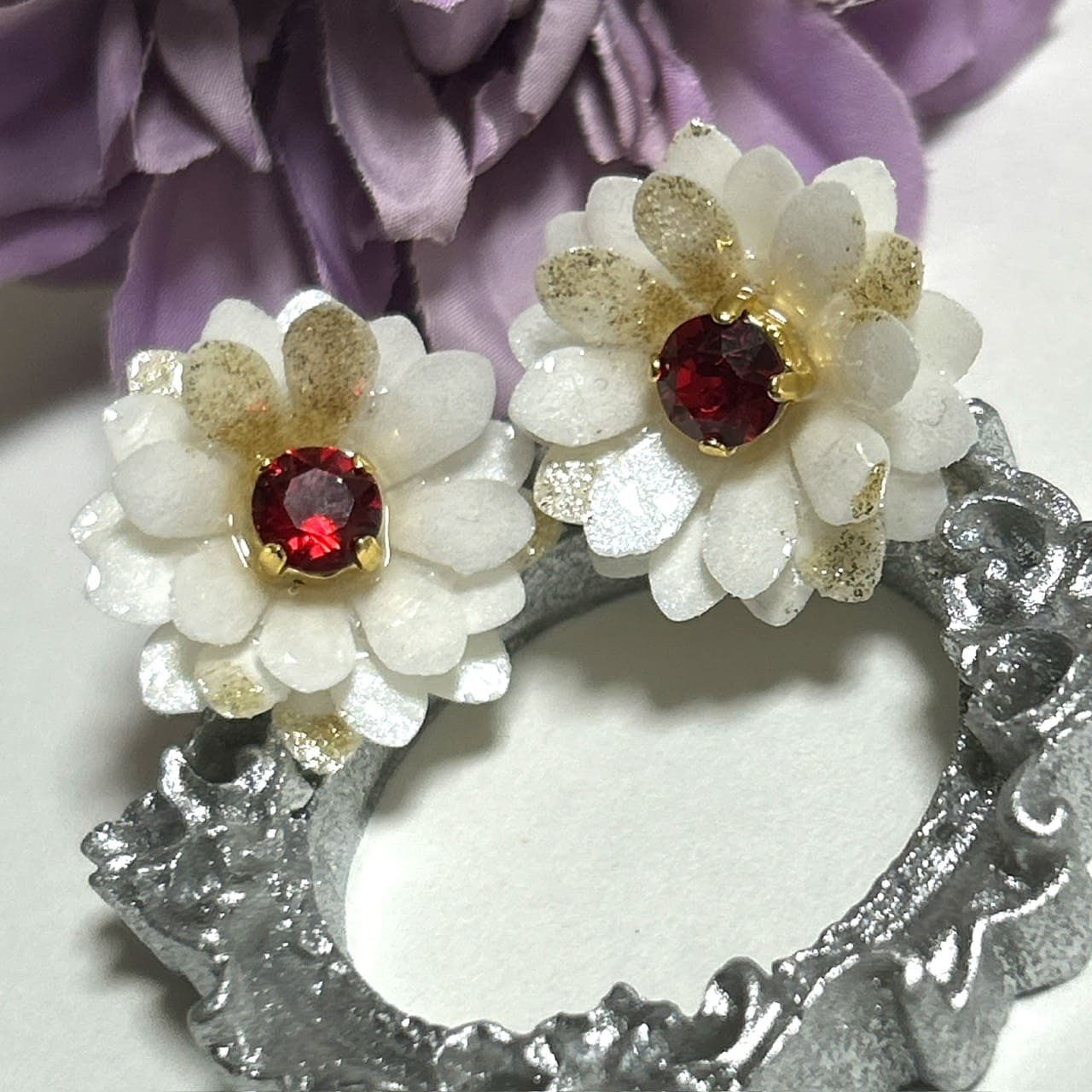 推しアピ ミニヘアクリップ 作品2