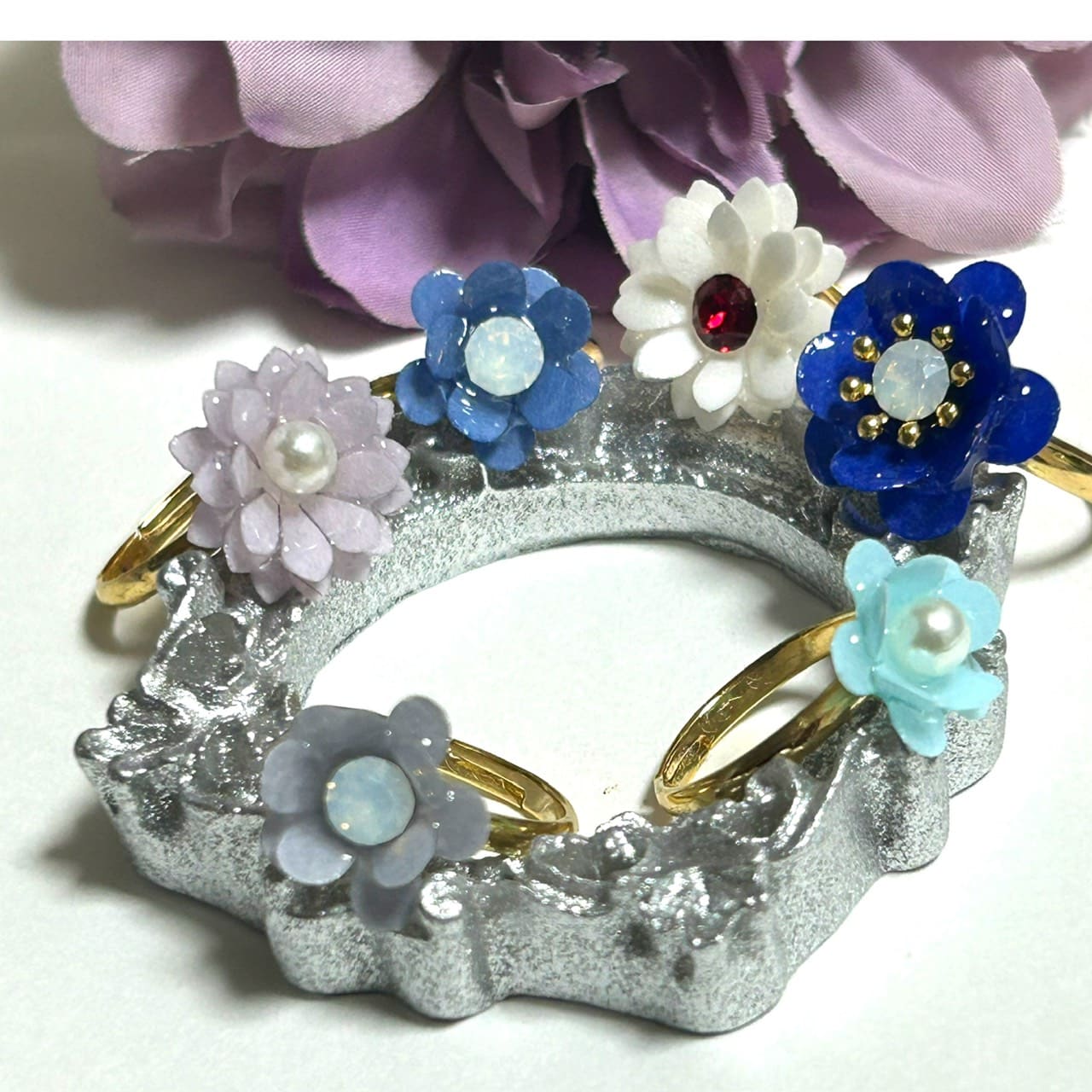 推しアピ ミニヘアクリップ 作品4